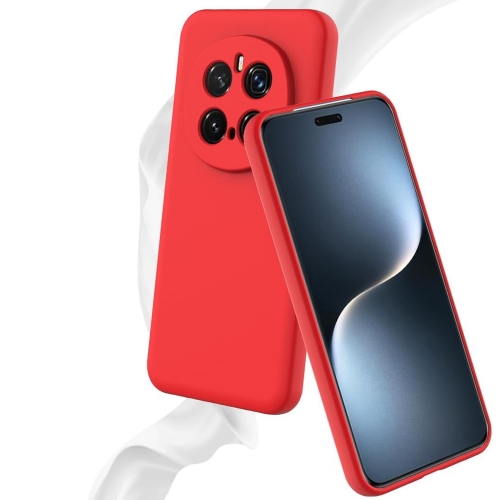 Силиконов калъф Silicone Lite за Honor Magic7 Pro, Червен
