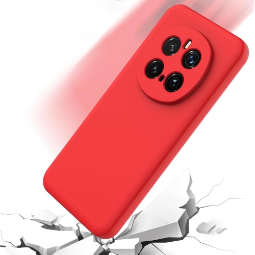 Силиконов калъф Silicone Lite за Honor Magic7 Pro, Червен