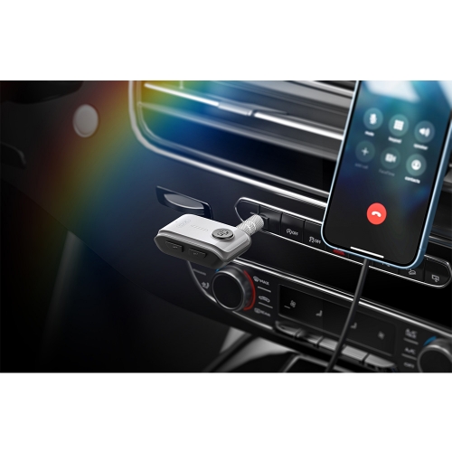  FM Трансмитер XO BCC15 Bluetooth MP3 jack 3,5 mm, Черен