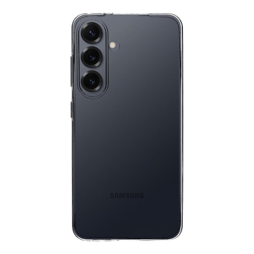 Силиконов калъф Tactical за Samsung Galaxy S25, Прозрачен