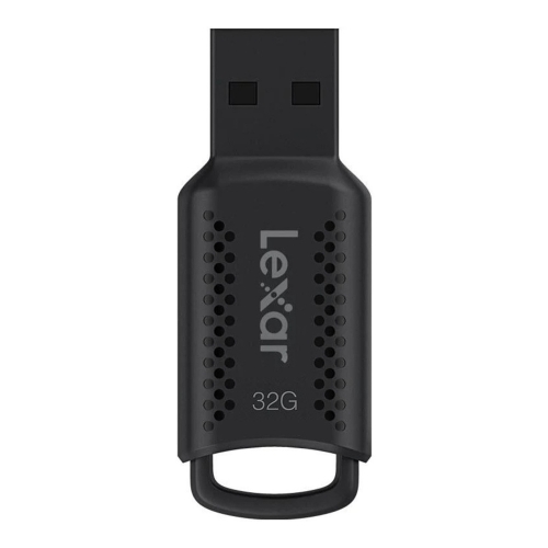 Флаш памет LEXAR JumpDrive V400, 32GB, USB 3.0, 100 MB/s, Черен