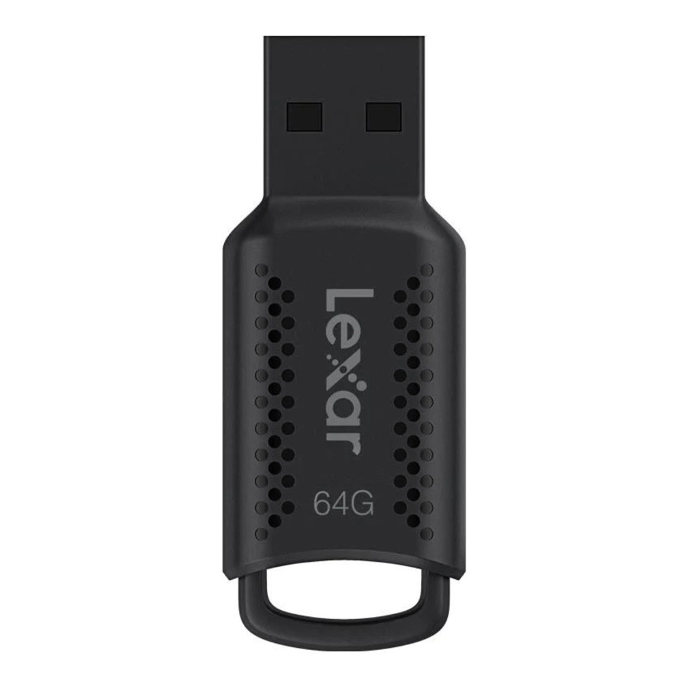 Флаш памет LEXAR JumpDrive V400, 64GB, USB 3.0, 100 MB/s, Черен