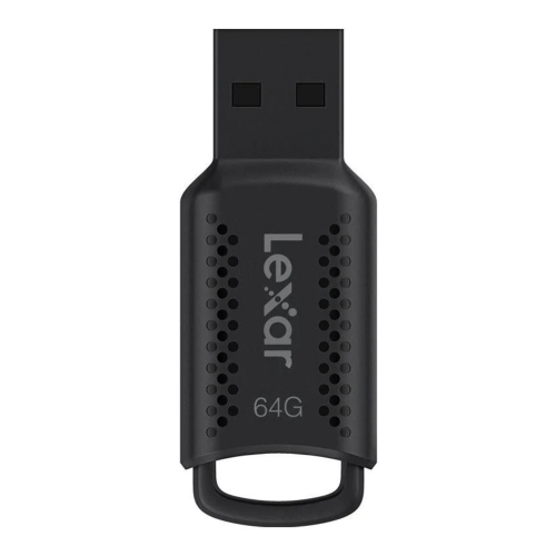 Флаш памет LEXAR JumpDrive V400, 64GB, USB 3.0, 100 MB/s, Черен