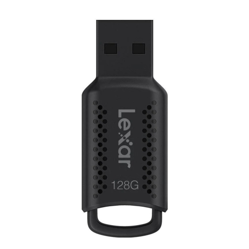 Флаш памет LEXAR JumpDrive V400, 128GB, USB 3.0, 100 MB/s, Черен