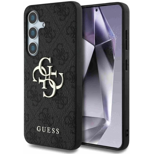 Калъф GUESS, PU 4G Metal Logo за Samsung Galaxy S25, GUHCS25S4GMGGR, Сив