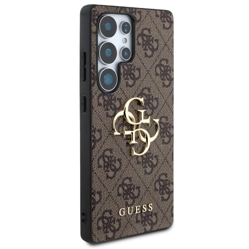 Калъф GUESS, PU 4G Metal Logo за Samsung Galaxy S25 Ultra, GUHCS25L4GMGBR, Кафяв
