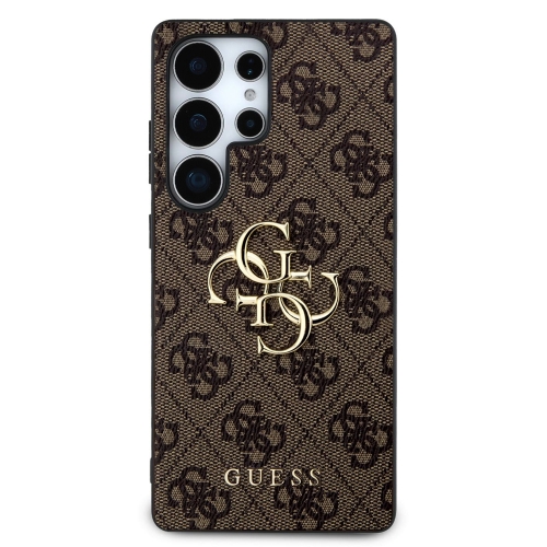 Калъф GUESS, PU 4G Metal Logo за Samsung Galaxy S25 Ultra, GUHCS25L4GMGBR, Кафяв