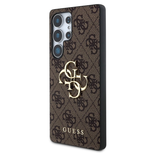 Калъф GUESS, PU 4G Metal Logo за Samsung Galaxy S25 Ultra, GUHCS25L4GMGBR, Кафяв