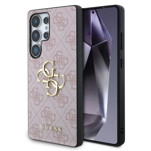 Калъф GUESS, PU 4G Metal Logo за Samsung Galaxy S25 Ultra, GUHCS25L4GMGPI, Розов