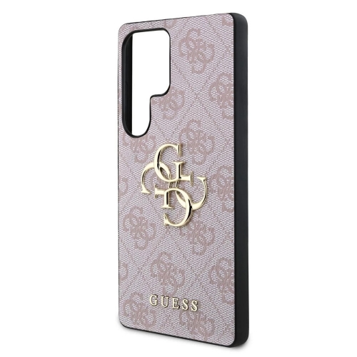 Калъф GUESS, PU 4G Metal Logo за Samsung Galaxy S25 Ultra, GUHCS25L4GMGPI, Розов