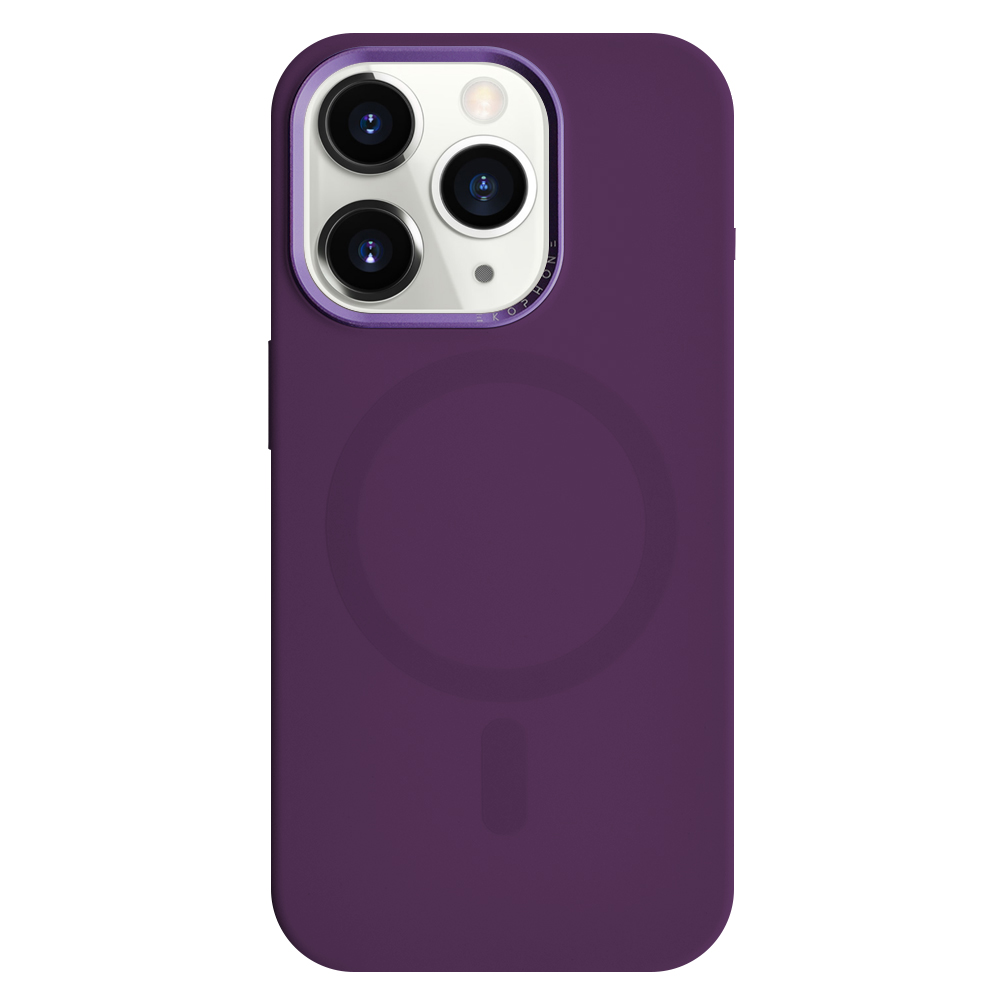 Удароустойчив калъф Premium MagSF за iPhone 15 Pro Max, Тъмно лилав
