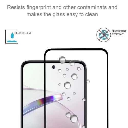 Стъклен протектор Veason 6D Pro Full Glue за Motorola Moto G05 / G15 / E15 2025, Черен
