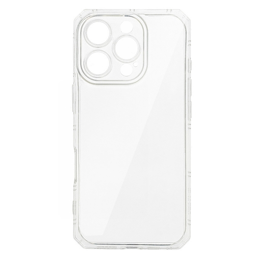 Силиконов калъф Antishock за iPhone 16 Pro Max, Прозрачен