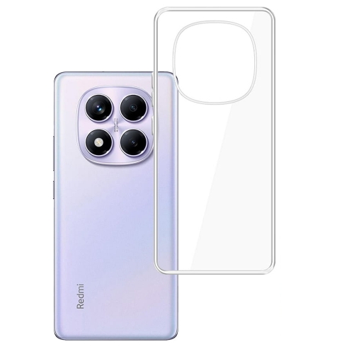 Силиконов калъф за Xiaomi Redmi Note 14 Pro 4G, 0.5mm, Прозрачен