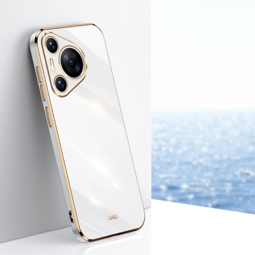 Силиконов калъф XINLI за Huawei Pura 70, Бял