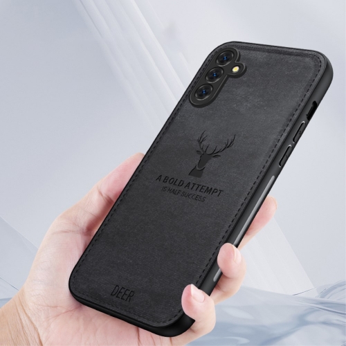Удароустойчив калъф Soft Deer за Samsung Galaxy S24 Plus, Черен