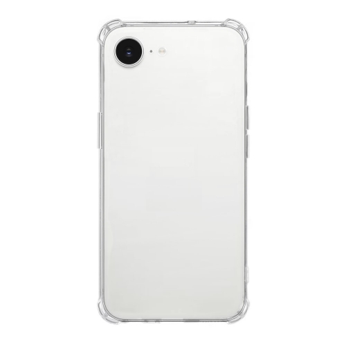 Силиконов калъф Anti Shock за iPhone 16e/17e, 1.5mm, Прозрачен