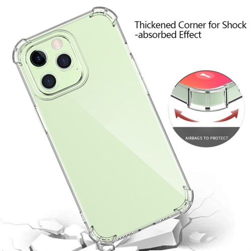Силиконов калъф Shockproof за Honor X6b 4G, Прозрачен