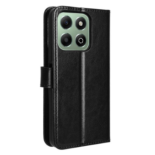 Калъф тефтер PU Leather за Honor X6b 4G, Черен