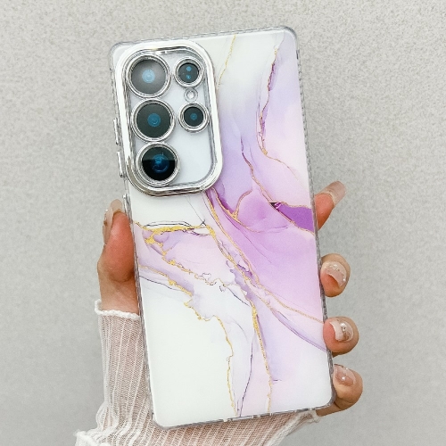 Удароустойчив калъф IMD Foil за Samsung Galaxy S25 Ultra, Мрамор