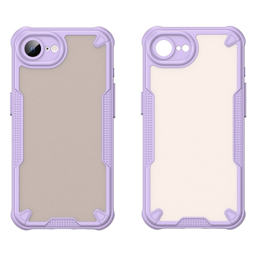 Удароустойчив калъф Frosted за iPhone 16e/17e, Лилав