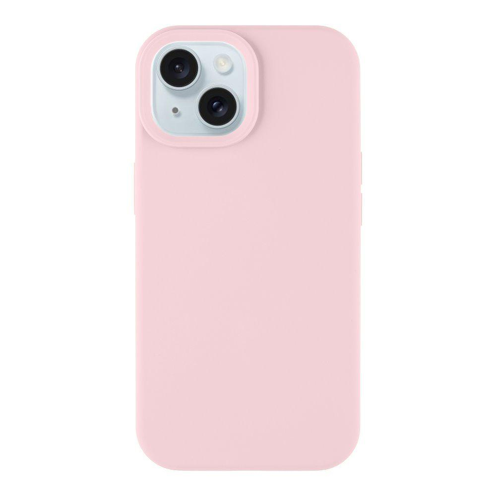 Удароустойчив калъф Tactical MagForce Velvet Smoothie за iPhone 15, Розов