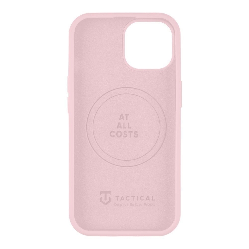 Удароустойчив калъф Tactical MagForce Velvet Smoothie за iPhone 15, Розов