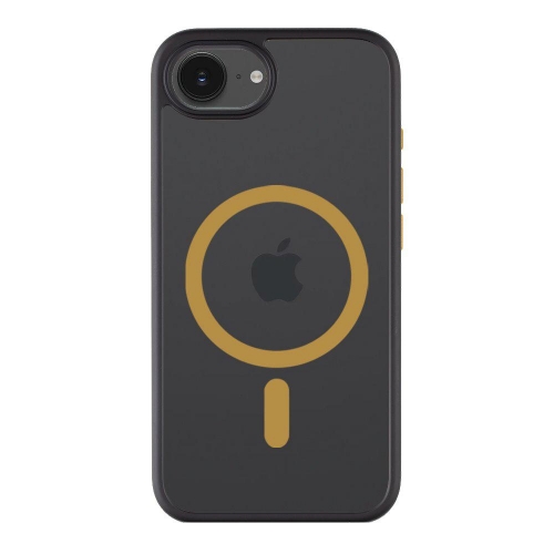Удароустойчив калъф Tactical MagForce Hyperstealth за iPhone 16e/17e, Черен-жълт