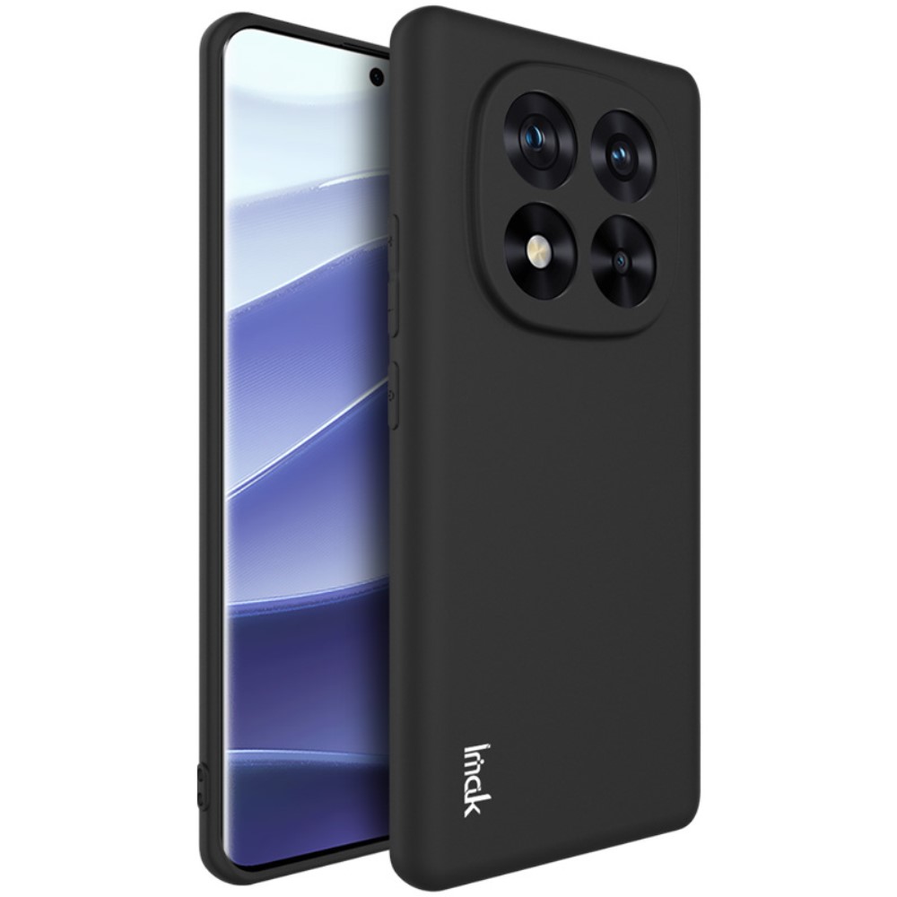 Силиконов калъф IMAK UC-3 за Xiaomi Redmi Note 14 Pro 5G / Poco X7 5G, Matt, Черен