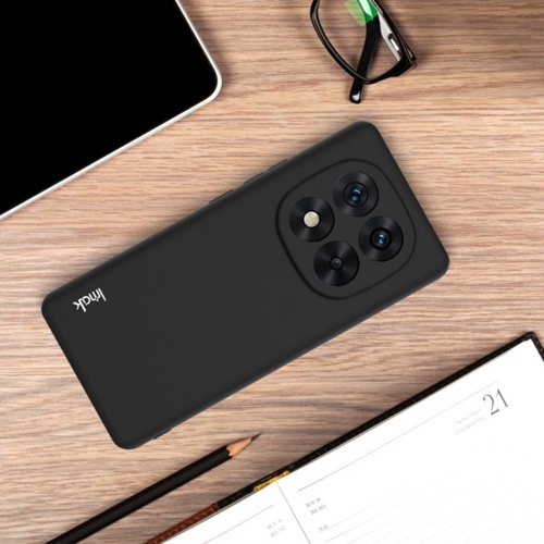 Силиконов калъф IMAK UC-3 за Xiaomi Redmi Note 14 Pro 5G / Poco X7 5G, Matt, Черен