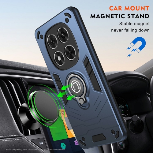 Удароустойчив Калъф Camshield Kickstand за Xiaomi Redmi Note 14 Pro 5G / Poco X7 5G, Син