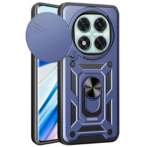 Удароустойчив калъф Slide Camera за Xiaomi Redmi Note 14 Pro 5G / Poco X7 5G, Син