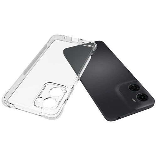 Силиконов калъф Non-Slip за Motorola Moto G05 4G, Прозрачен