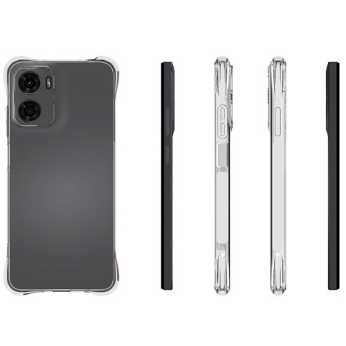 Силиконов калъф Non-Slip за Motorola Moto G05 4G, Прозрачен