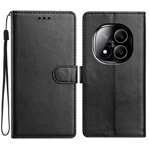 Калъф тефтер Wallet Stand Leather за Xiaomi Redmi Note 14 Pro 5G / Poco X7 5G, Черен