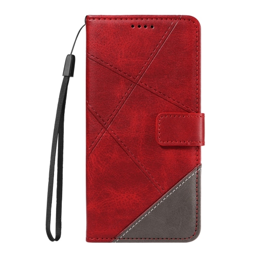 Калъф Тефтер Wallet Stand Bi-color за Motorola Moto G05 4G, Червен