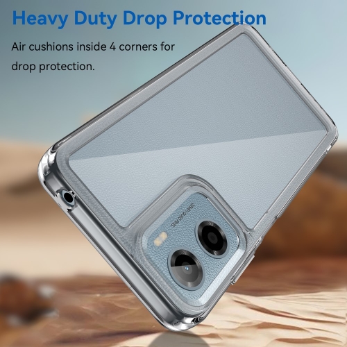 Удароустойчив калъф Acrylic за Motorola Moto E15 4G / G05 4G, Прозрачен