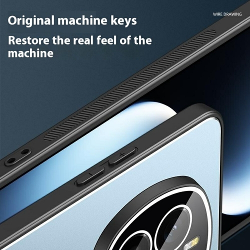 Удароустойчив калъф Metal Matte за Honor Magic7 Pro 5G, Черен