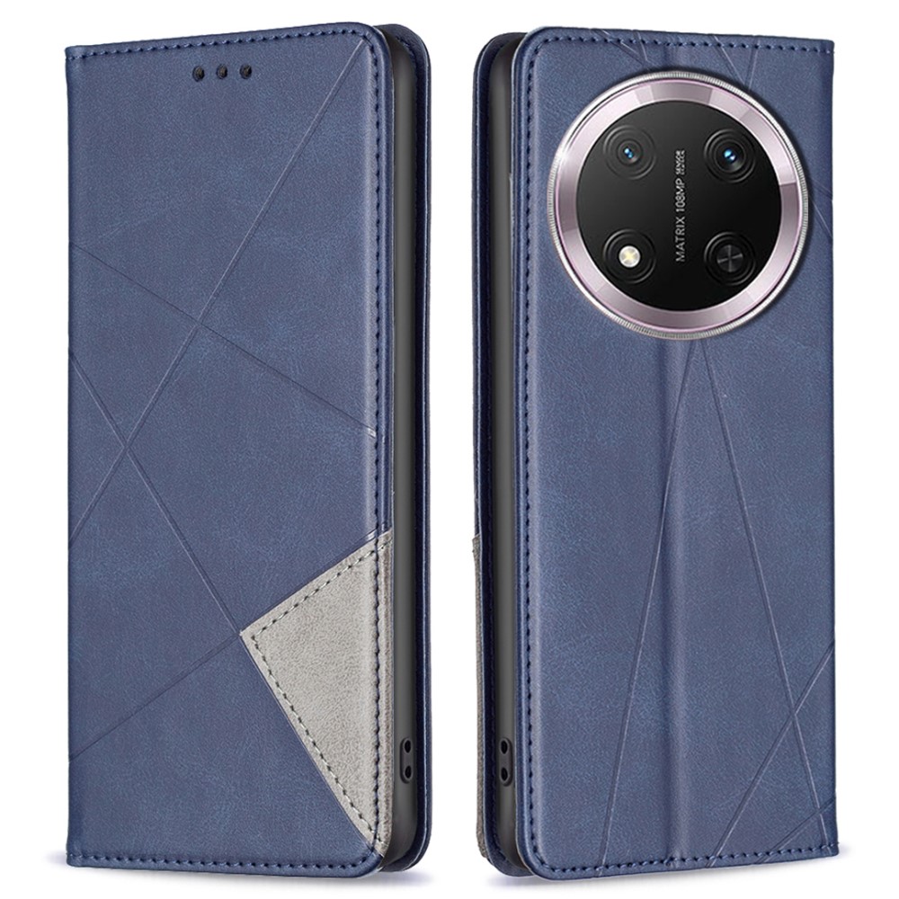 Калъф Тефтер Wallet Stand за Honor Magic7 Lite 5G / X9c 5G / X60 Pro 5G, Син