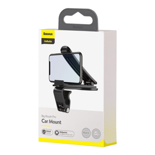 Стойка за кола BASEUS Big Mouth Pro, SUDZ-A01, Черен