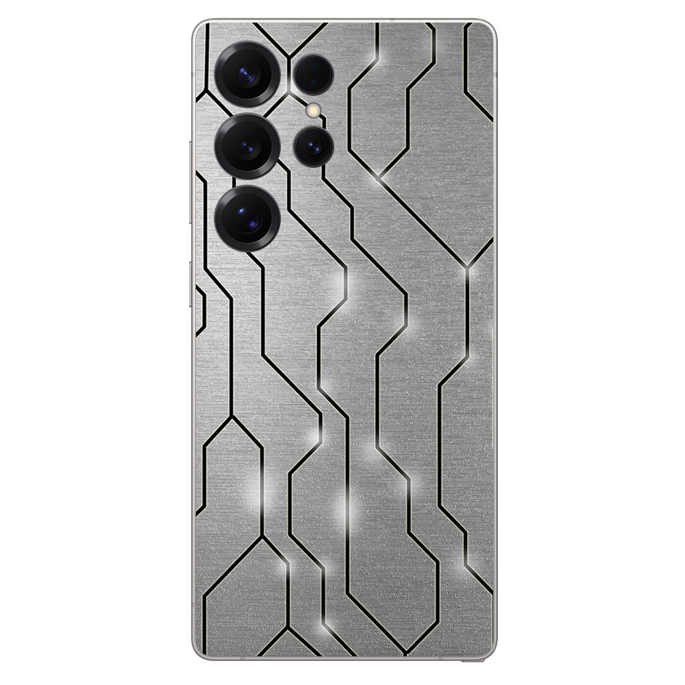 Фолио Протектор за гърба на Samsung Galaxy S25 Ultra, Lines 3D