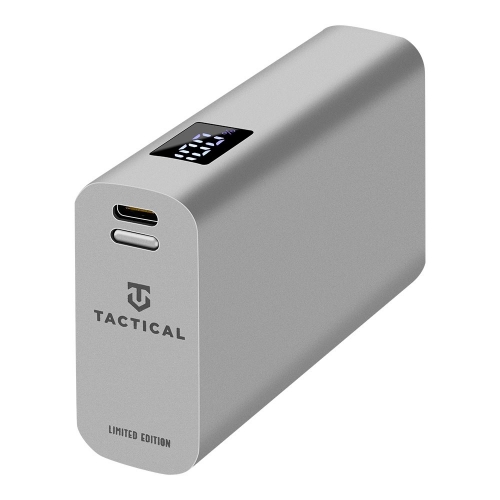  Външна батерия Tactical EDC Brick 9600mAh, Power Bank, Сребрист