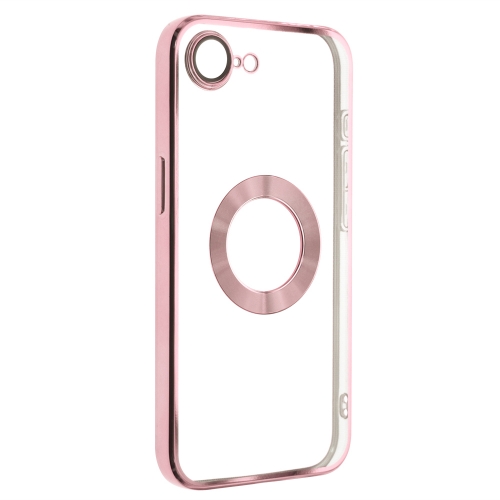 Силиконов калъф Glam за iPhone 16e/17e, Розов