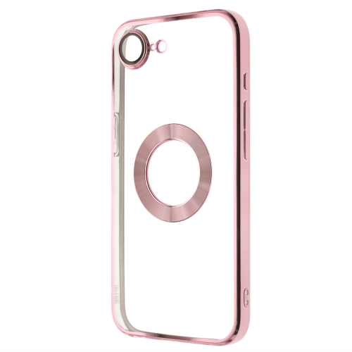 Силиконов калъф Glam за iPhone 16e/17e, Розов