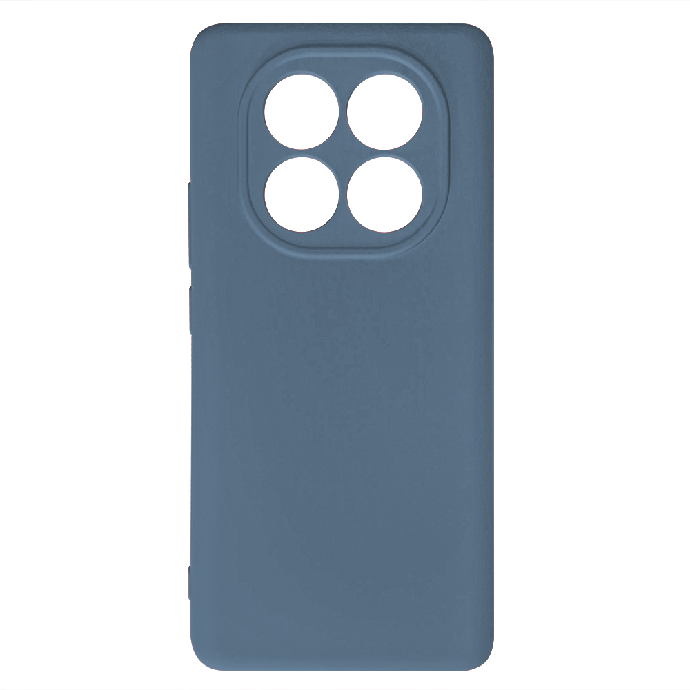 Силиконов калъф Silicone Lite за Xiaomi Redmi Note 14 Pro 4G, Син