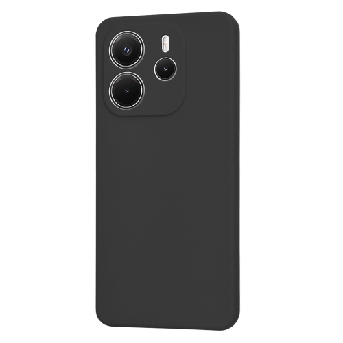Силиконов калъф Techsuit SoftFlex за Xiaomi Redmi Note 14 5G, Черен