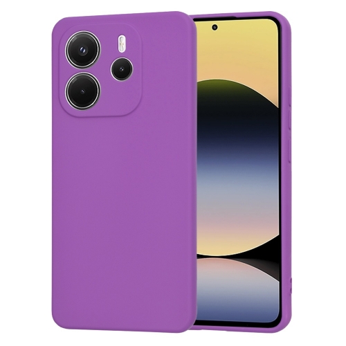 Силиконов калъф Techsuit SoftFlex за Xiaomi Redmi Note 14 5G, Лилав