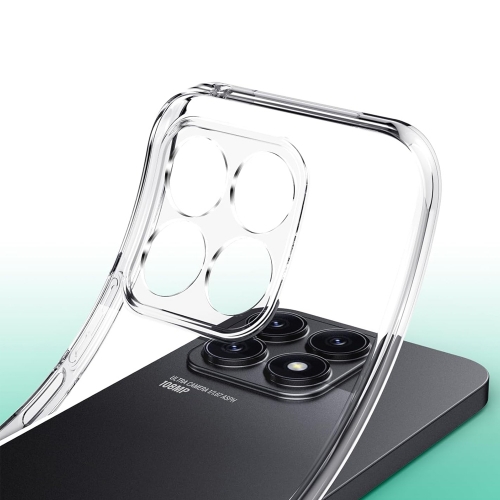 Силиконов калъф Techsuit Clear за Honor X8c, Прозрачен