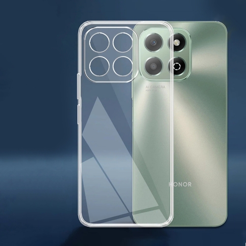 Силиконов калъф Techsuit Clear за Honor X8c, Прозрачен