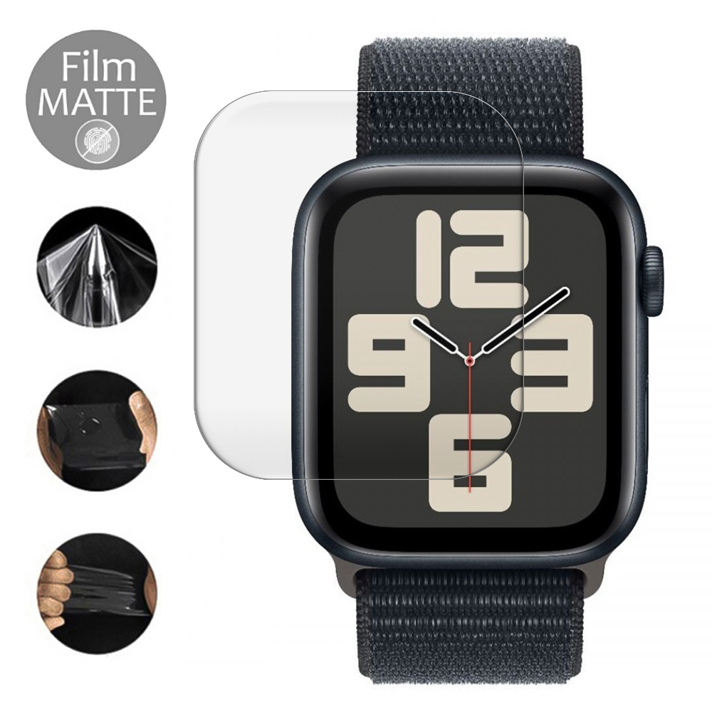 Хидрогел протектор MATTE за часовник Apple Watch SE 2023, 44mm